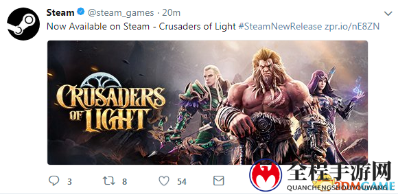 网易《光明大陆》正式上架Steam 免费不支持国区