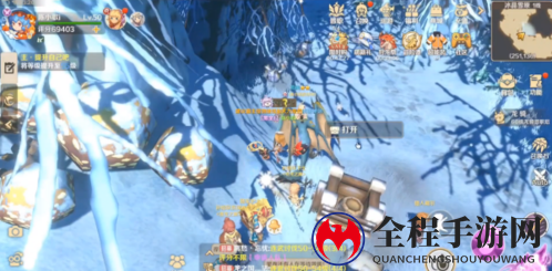 龙之国物语冰晶雪原宝箱具体位置一览7