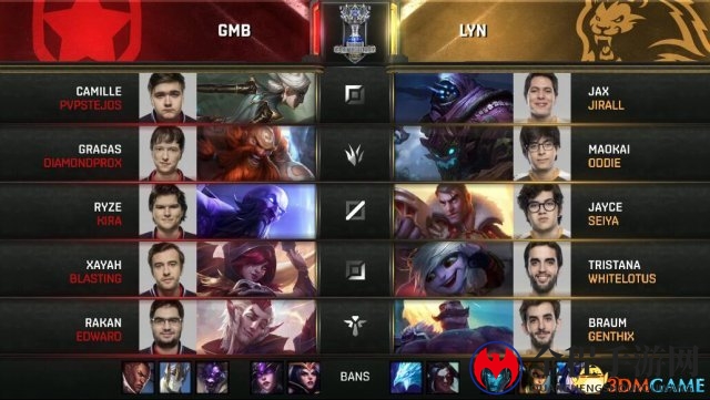 LOL2017全球总决赛入围赛 正在直播：GMB VS LYN
