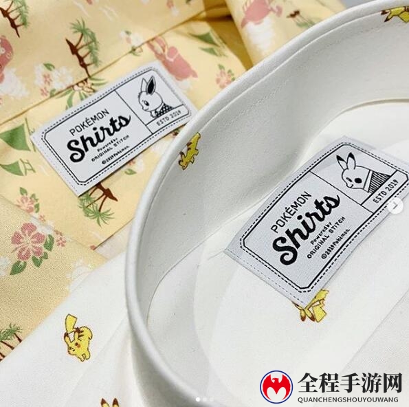 《精灵宝可梦》官方正式衬衫 初代151精灵款式任定制