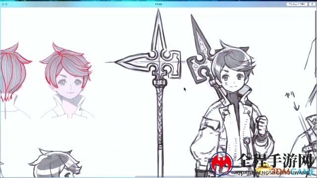 《最终幻想》创始人再泄新游风，首角色亮相揭晓